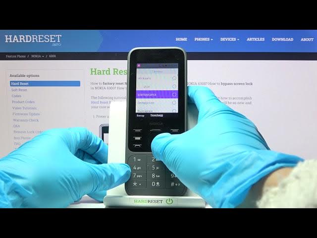Video thumbnail for How to Change Language on Nokia 6300 4G –  Set Up New Language