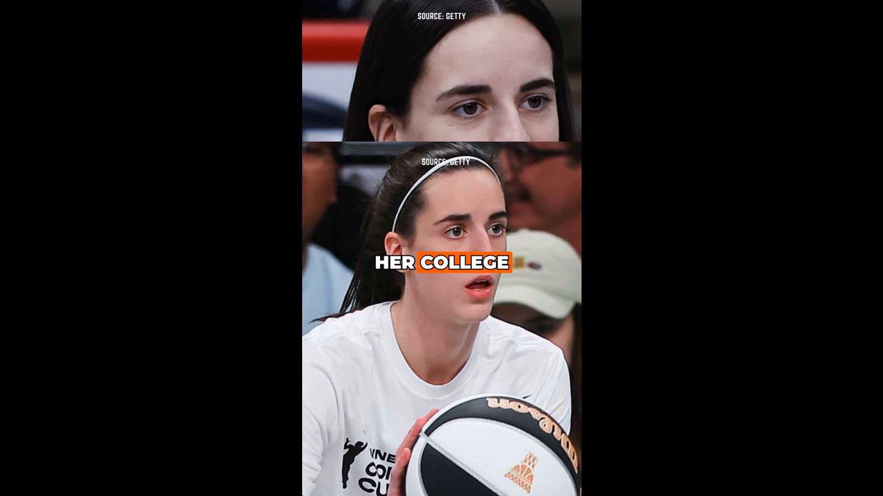 Video thumbnail for Caitlin Clark Celebrates Historic NCAA Milestone