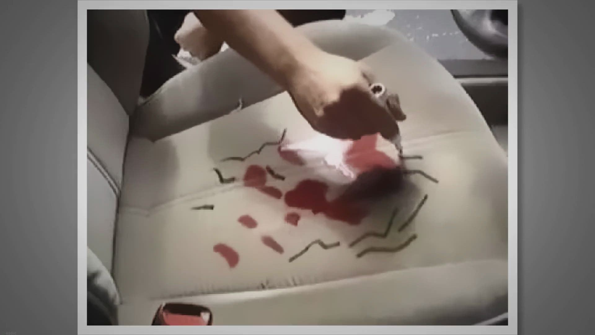 Video thumbnail for How To Get Paint Off Car Interior