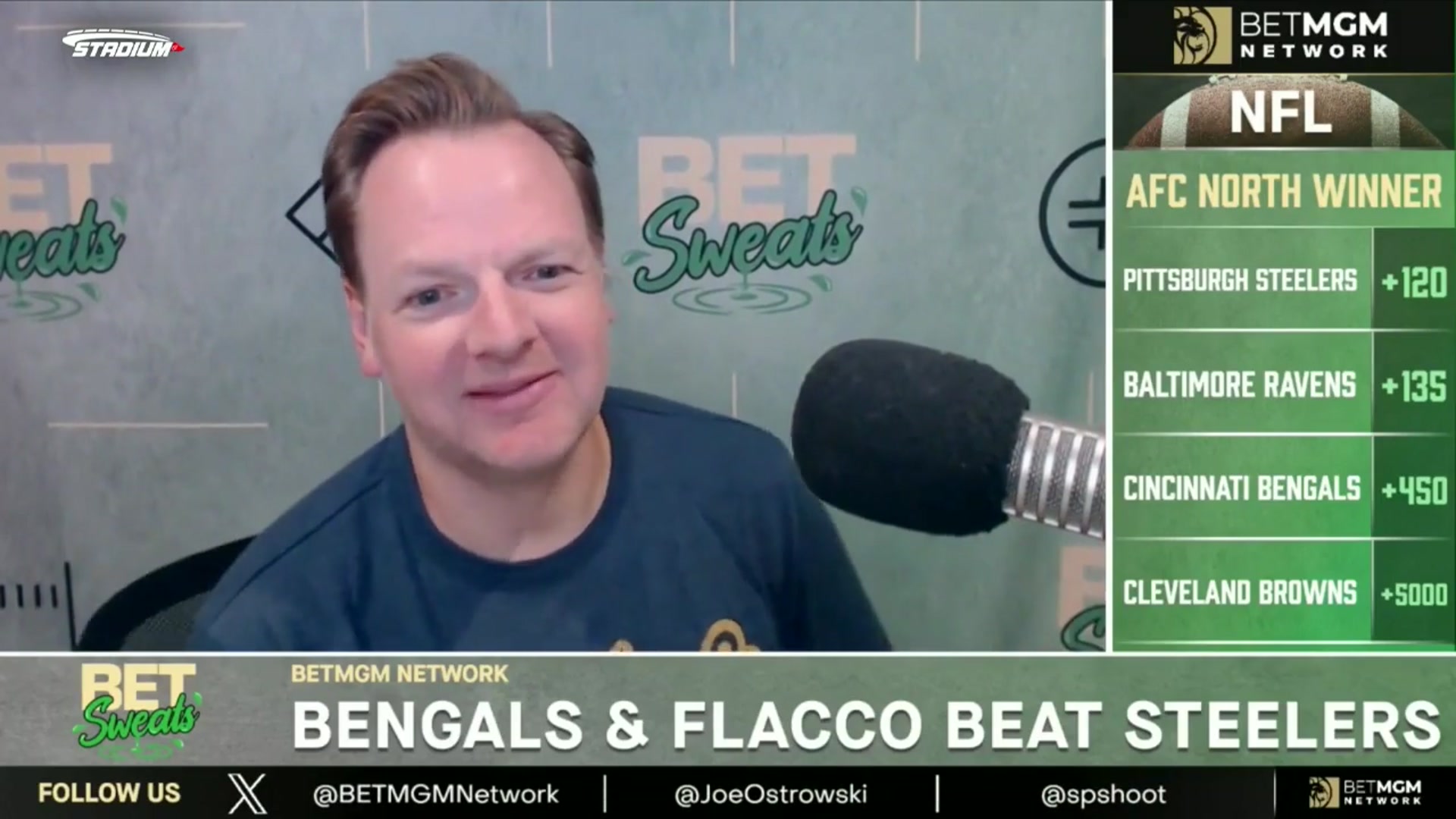 'Video thumbnail for Can We Believe in the Flacco Bump for the Bengals?'