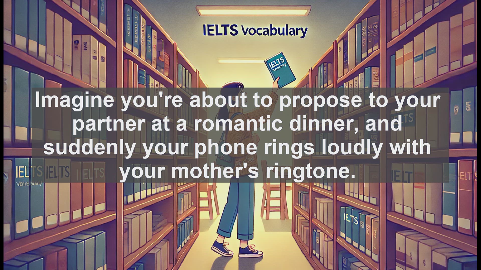 'Video thumbnail for 5000 Must Know IELTS 8.0 Vocabulary - Understanding 'Inopportune': Timing Matters in Language and Life'