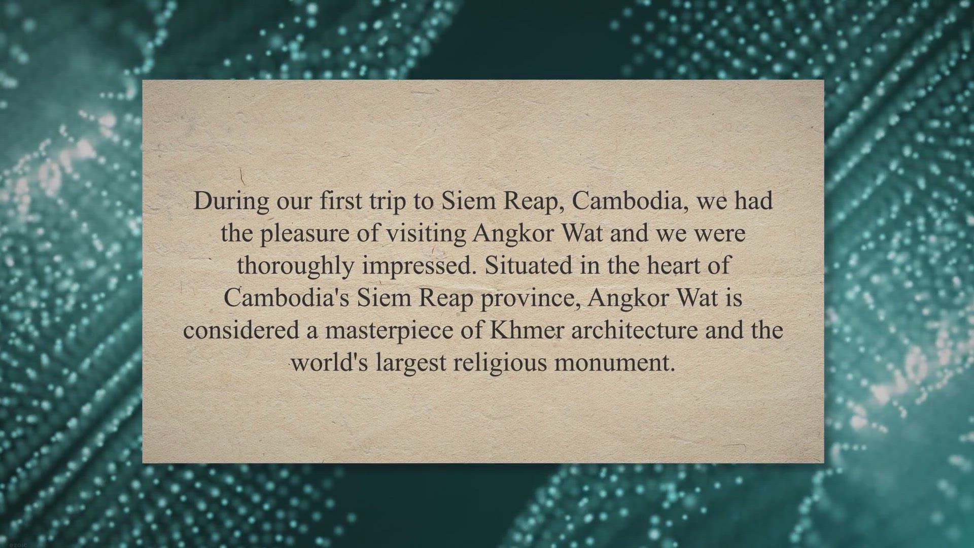 Video thumbnail for 13 Reasons To Visit Angkor Wat And Why You Must Go Now!