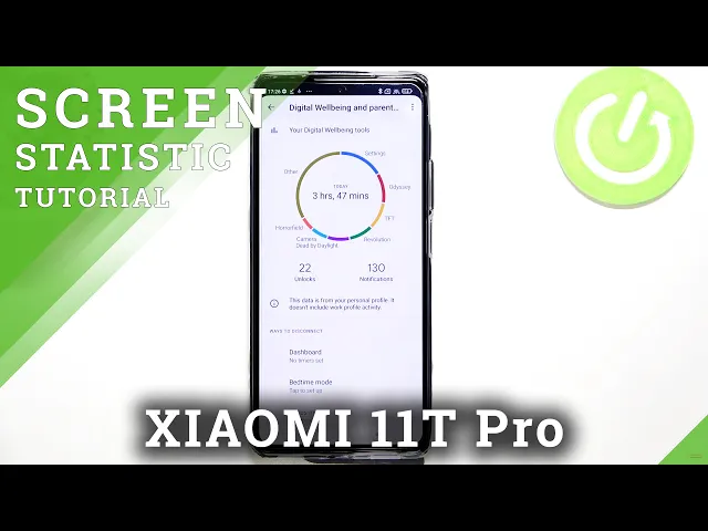 Video thumbnail for How to Check Total Screen Time on XIAOMI 11T Pro - Digital Wellbeing