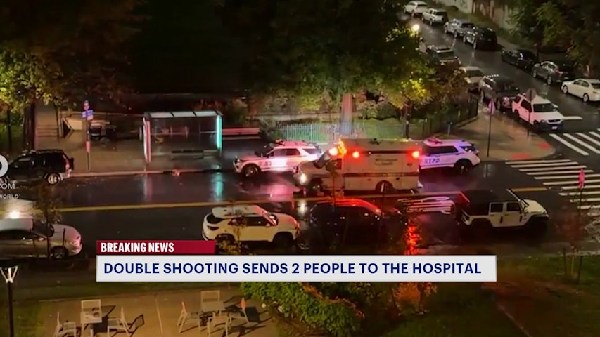 Video thumbnail for Woman, man shot while walking in Red Hook