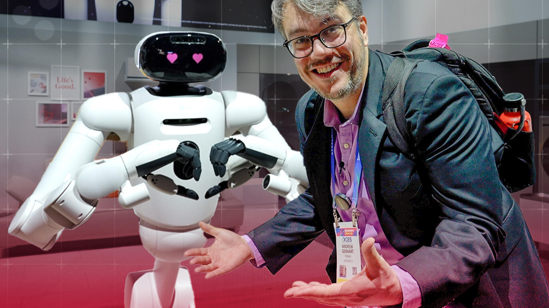 Video thumbnail for LG CLOiD Hands-On: Will This Robot Do Household Tasks Better Than a Human?