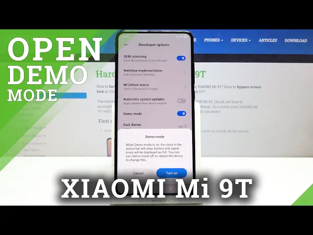 Video thumbnail for How to Enable Demo Mode in XIAOMI Mi 9T – Activation Tutorial
