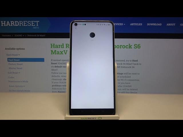 Video thumbnail for How to Change to Square Meters on XIAOMI Roborock S6 MaxV Robot Vacuum Mop - Switch to Square Feet