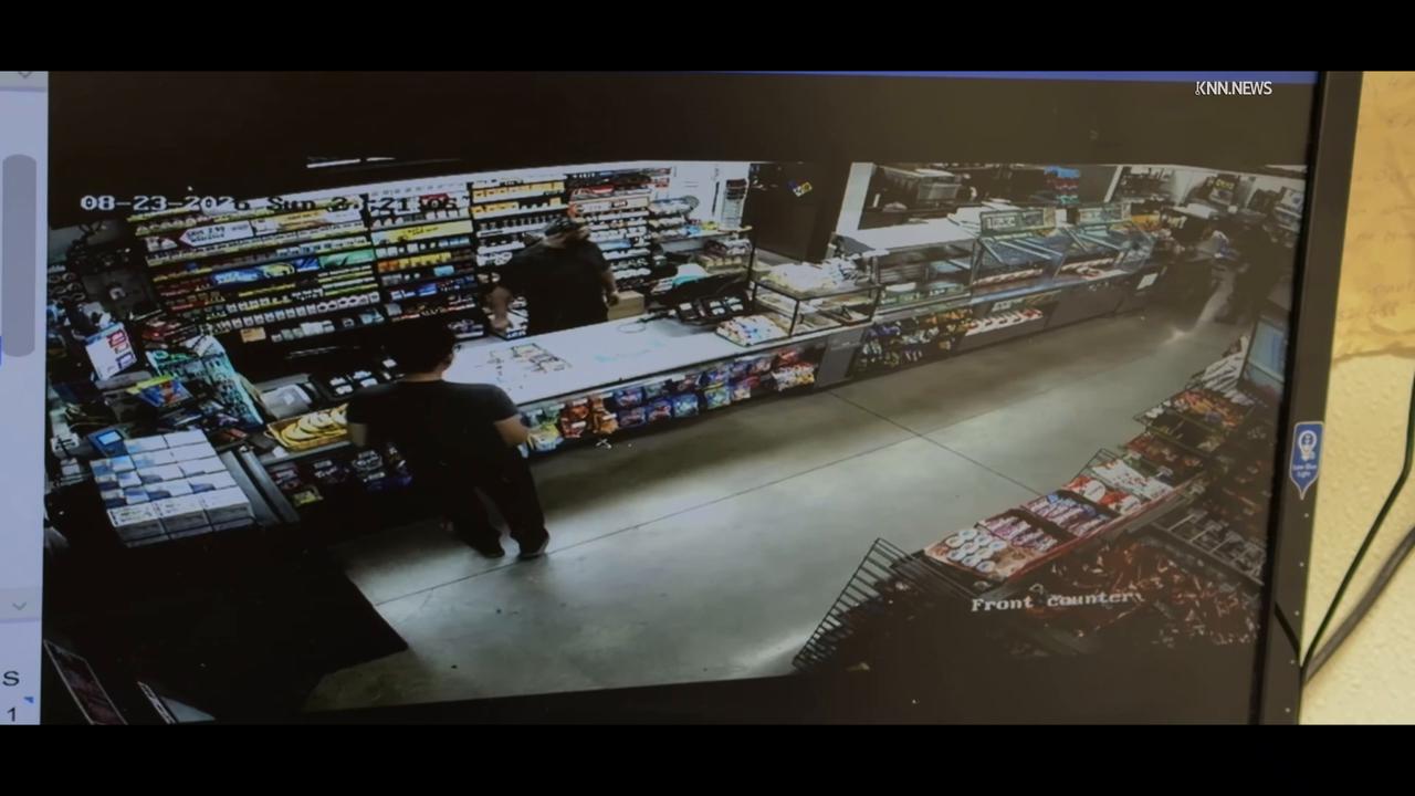 Video thumbnail for US, Los Angeles: Rosemead Second 7-Eleven Armed Robbery Reported with CCTV Part 2.