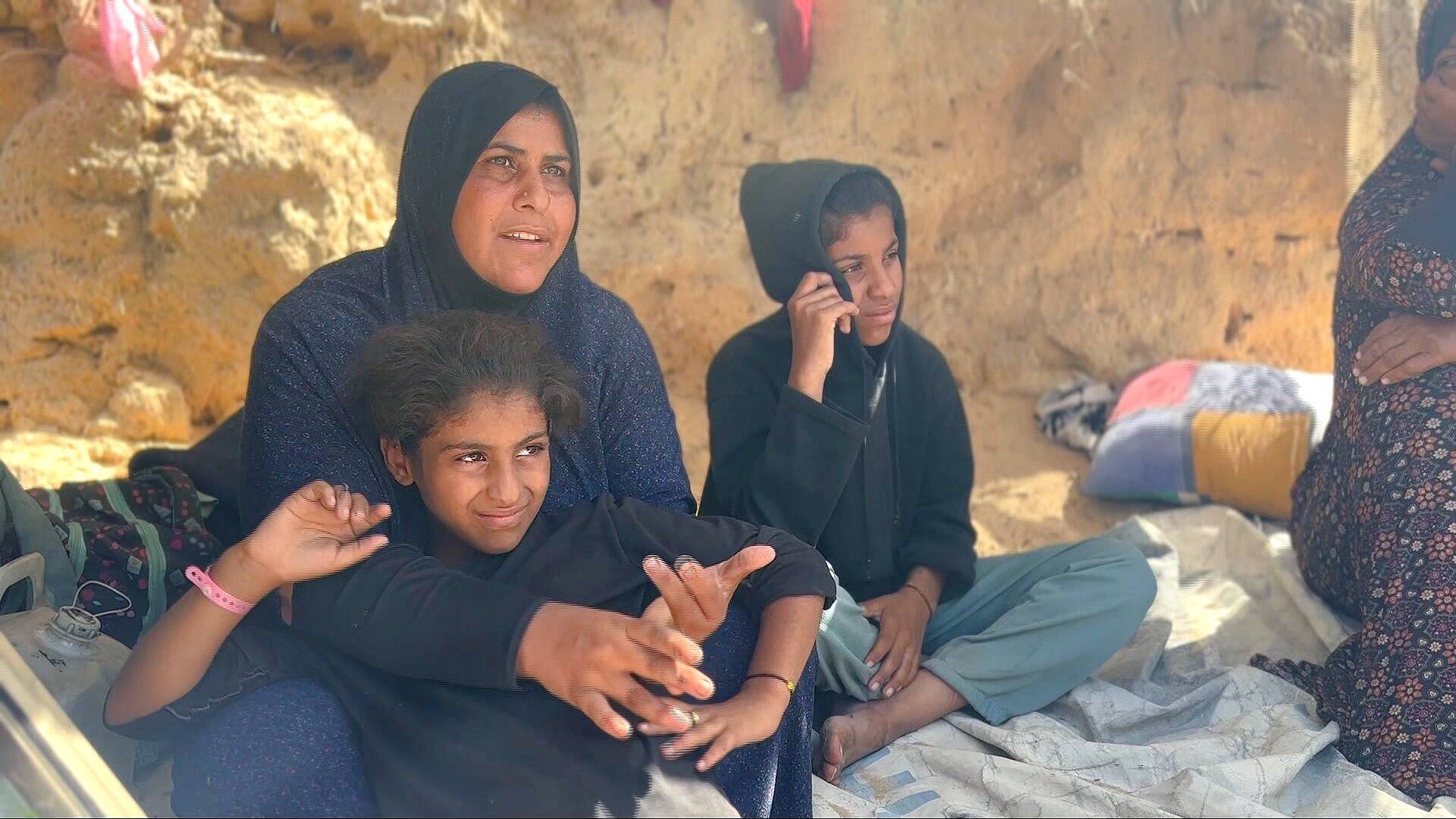 'Video thumbnail for Gaza’s displaced long for respite and return as hopes for ceasefire rise'