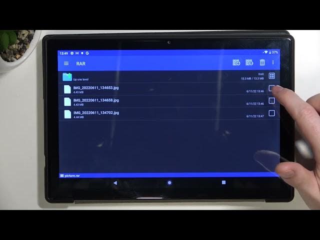 Video thumbnail for OUKITEL OKT1 & RAR App Usage - Unpack Rar and Zip Archives