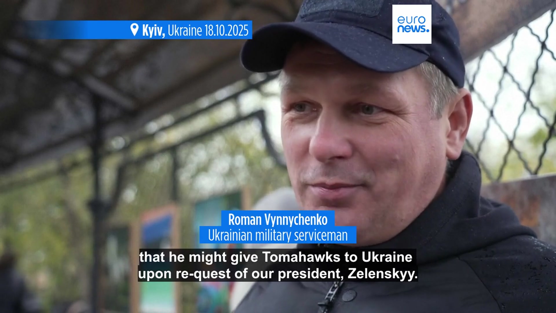 'Video thumbnail for Disappointment in Ukraine as possibility of obtaining Tomahawk missiles remains uncertain'