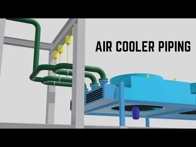 'Video thumbnail for Air Cooler Piping Design and Stress Analysis - Air-Cooled Heat Exchanger Piping'