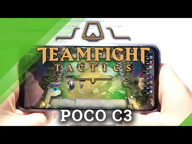 Video thumbnail for How TFT Mobile works on POCO C3 – TFT Gameplay