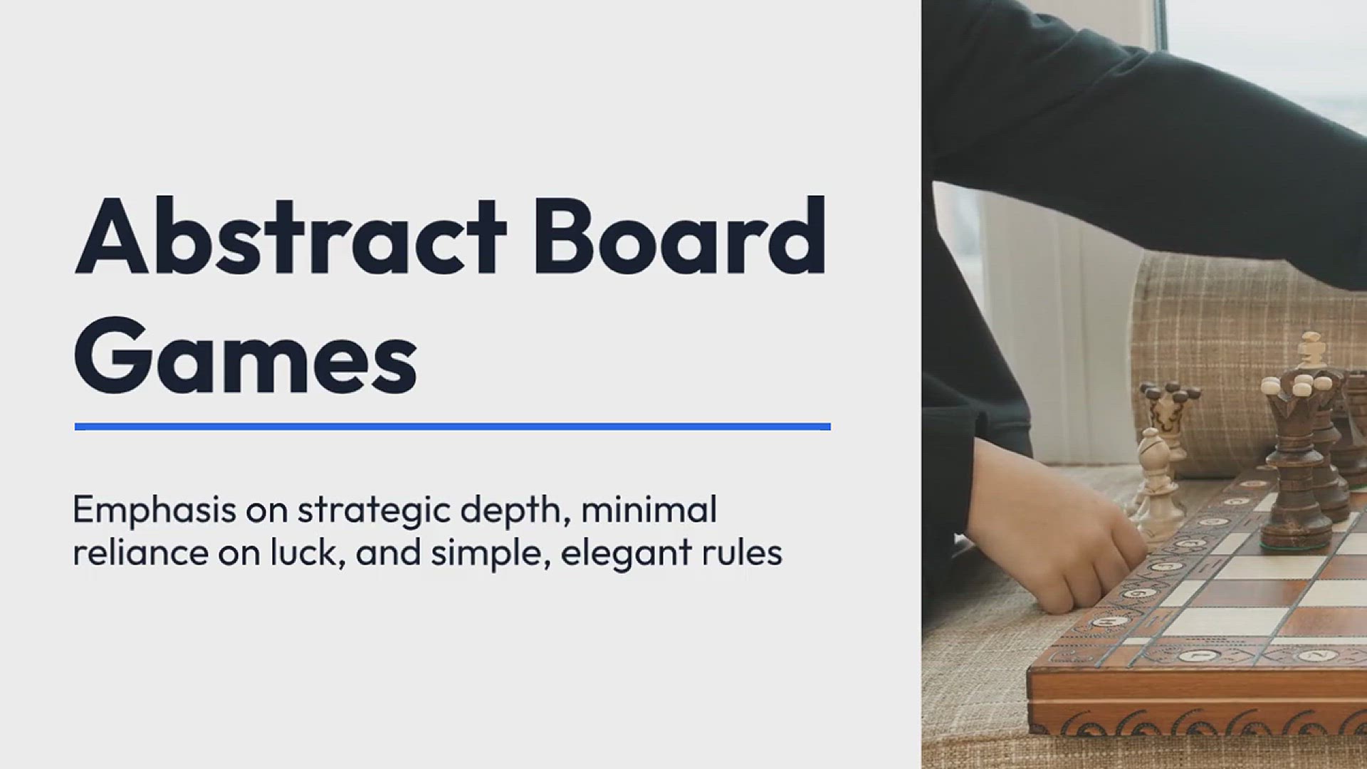 Video thumbnail for Abstract Board Games