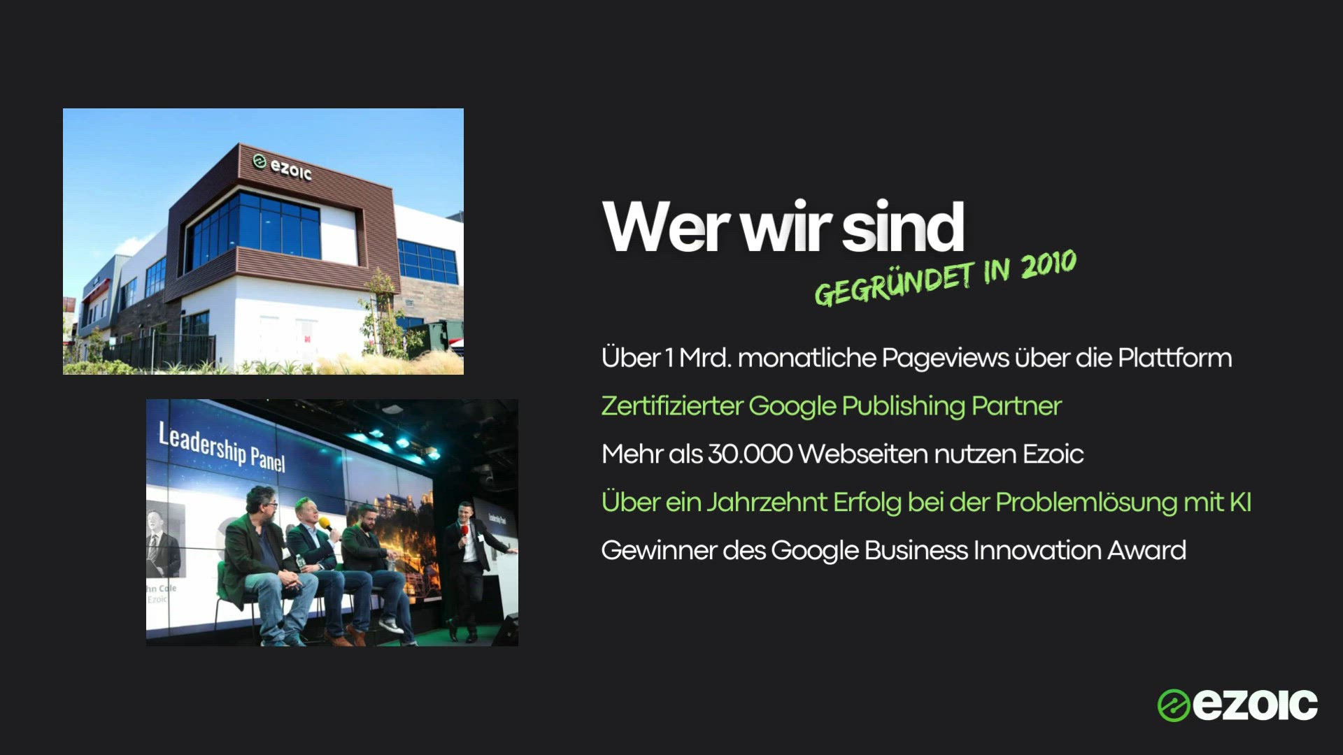 Video thumbnail for Ezoic - Die Komplettlösung für Online-Publisher zur Optimierung von Webseiten