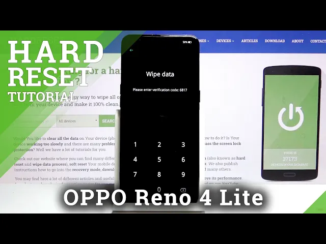 Video thumbnail for Hard Reset OPPO Reno 4 Lite – Restore Defaults / Wipe Data by Recovery Mode