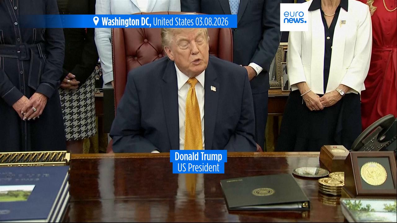 Video thumbnail for Trump warns Iran facing 'last chance before decapitation,' says negotiations are ongoing