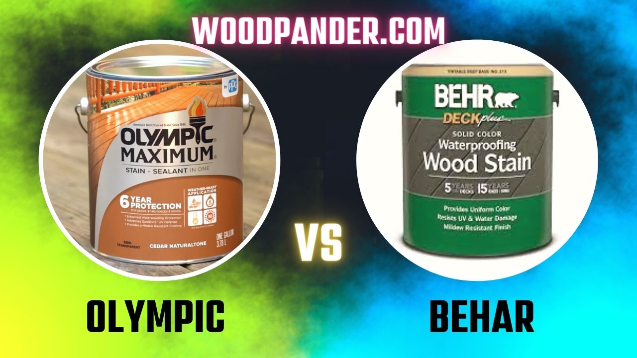 'Video thumbnail for Olympic Vs Behr Deck Stain'