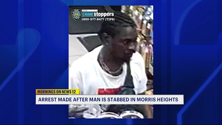 Video thumbnail for Suspect accused of stabbing man twice after fight in Morris Heights