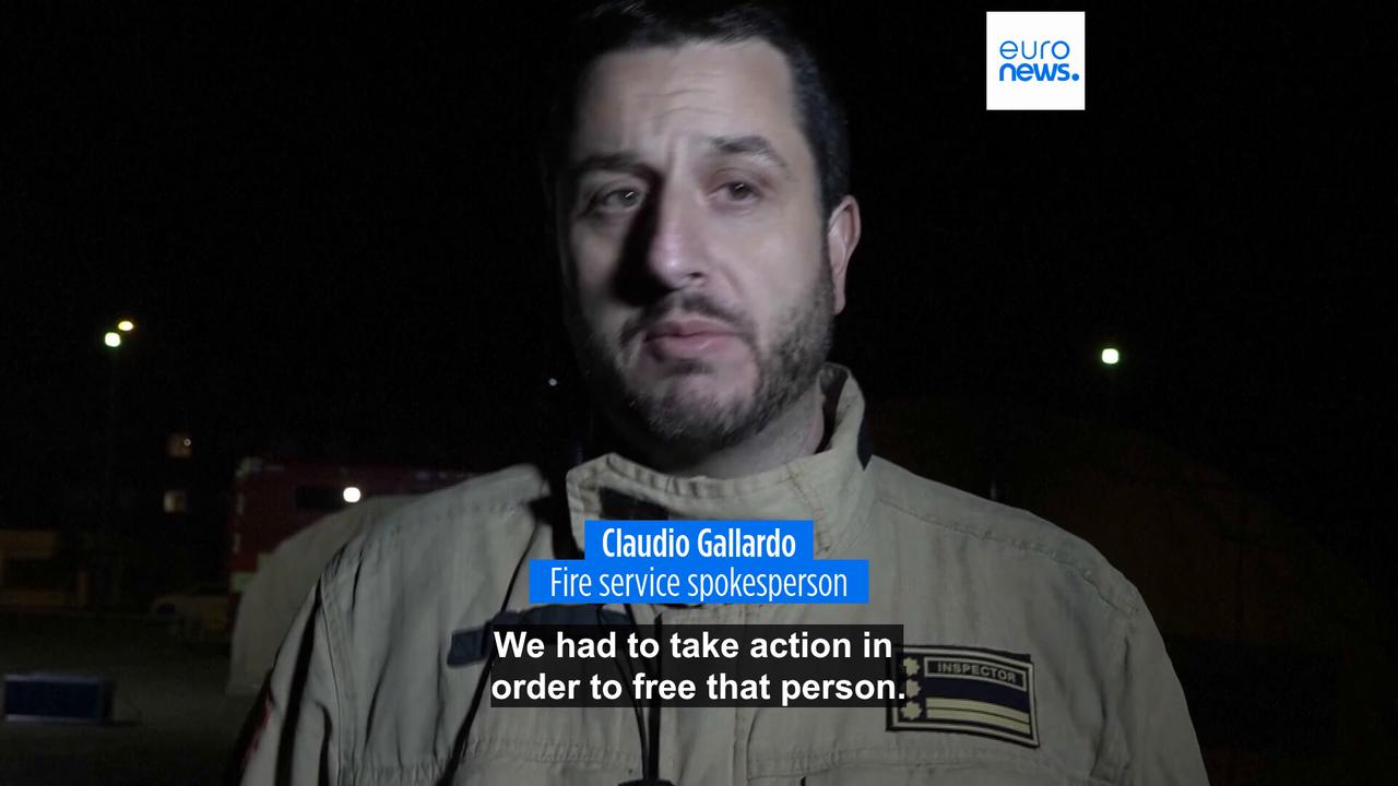 Video thumbnail for One person killed in Barcelona train crash, days after deadly train collision in Adamuz