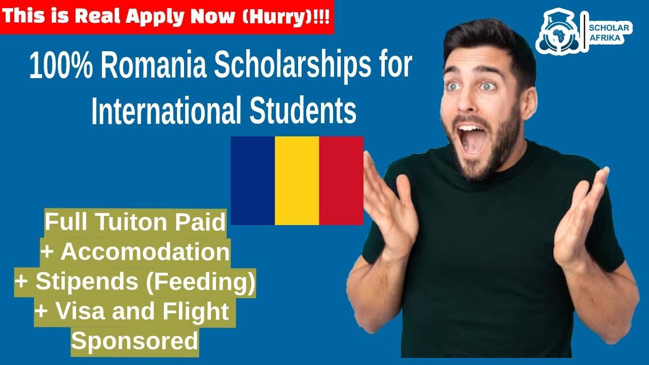 Video thumbnail for Romania Scholarships for International Students 2025