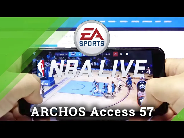 Video thumbnail for NBA Mobile Gameplay on Archos Access 57 – Gaming Quality Checkup