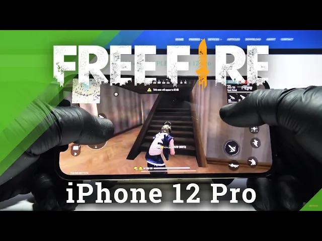 Video thumbnail for Garena Free Fire FPS Checkup on iPhone 12 Pro – Gameplay