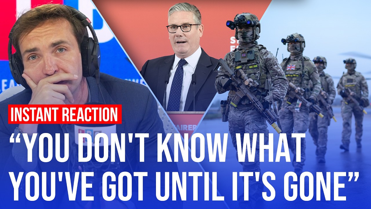 Video thumbnail for Russia, Ukraine, and the Middle East: Keir Starmer announces £15 billion for defence