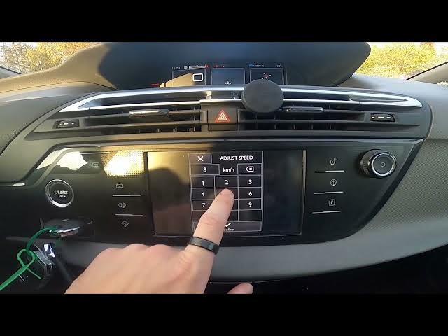 Video thumbnail for How to Programme Speed Limiter in Citroen C4 Picasso II ( 2013 - 2018 )