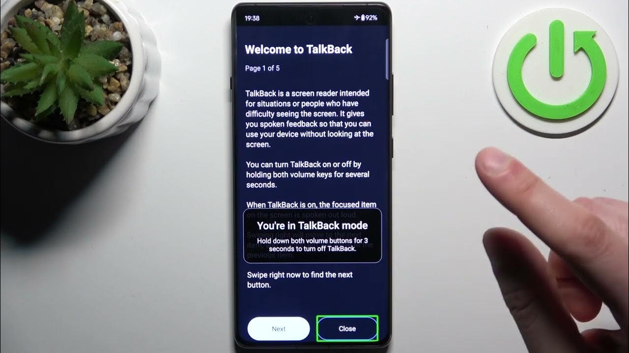 Video thumbnail for How to Use the Talkback Feature on OnePlus Ace 3