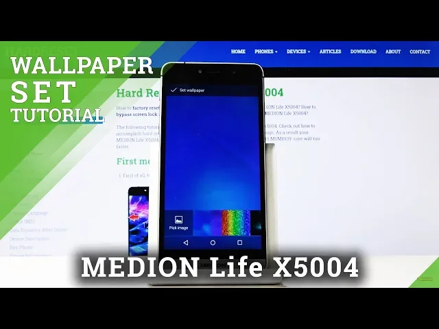 Video thumbnail for How to Update Wallpaper in MEDION Life X5004 – Change Wallpaper