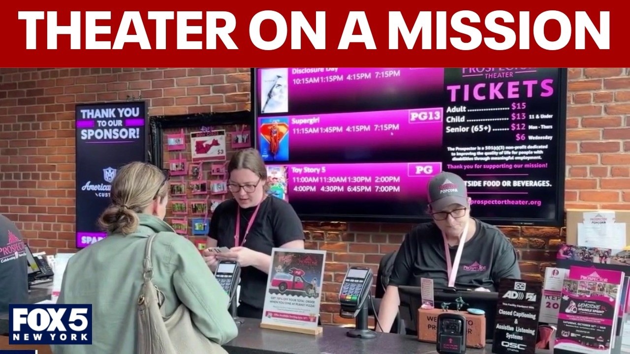 Video thumbnail for Prospector movie theater on a mission