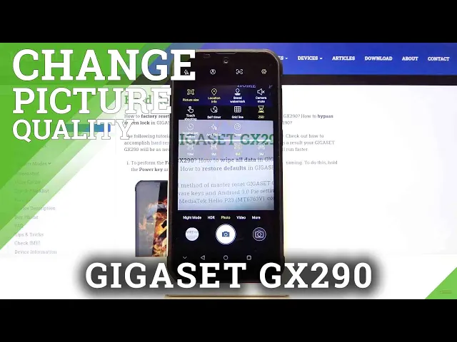 Video thumbnail for How to Adjust Image Resolution in Gigaset GX290 - Change Photo Resolution