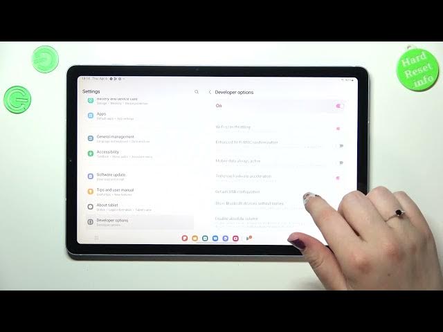 Video thumbnail for How to Enter Developer Option in SAMSUNG Tab S6 Lite 2022 - Activate Developer Options