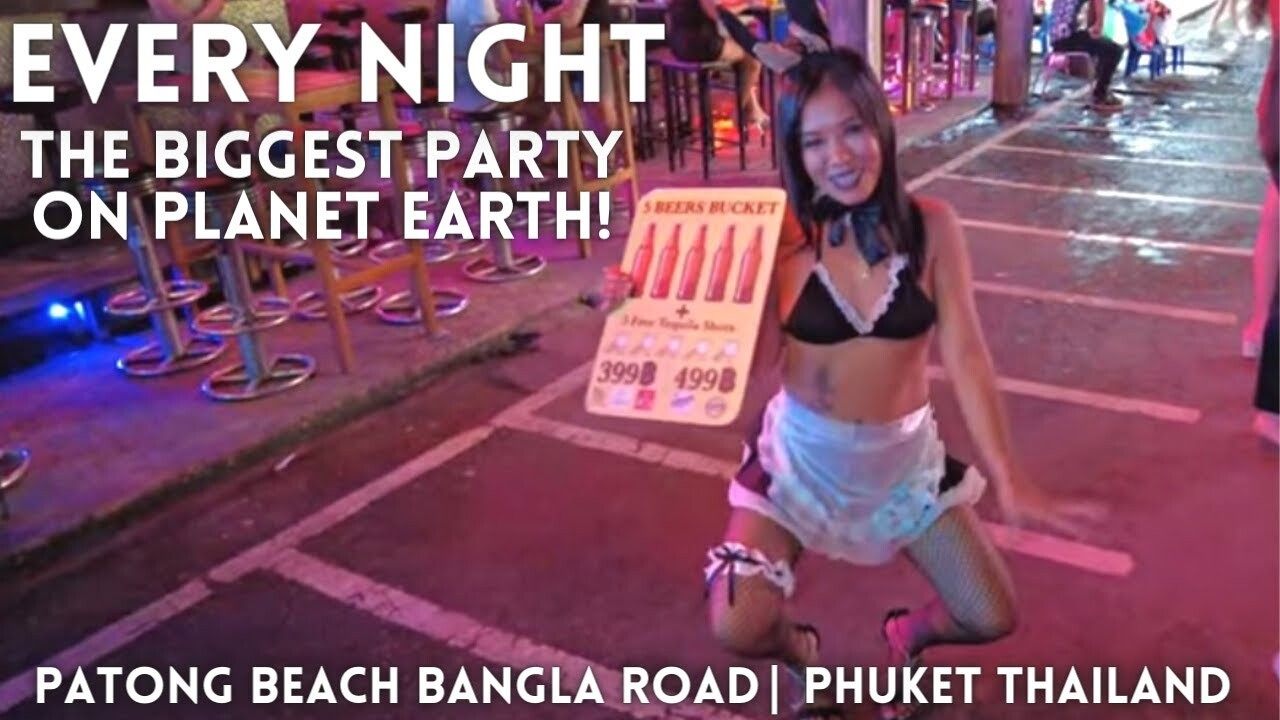 Video thumbnail for BANGLA ROAD NIGHTLIFE  DOWNTOWN PATONG BEACH OPEN!!