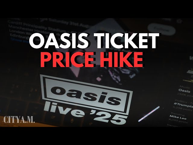 Video thumbnail for Oasis ticket price surge sparks government investigation into ticketing companies