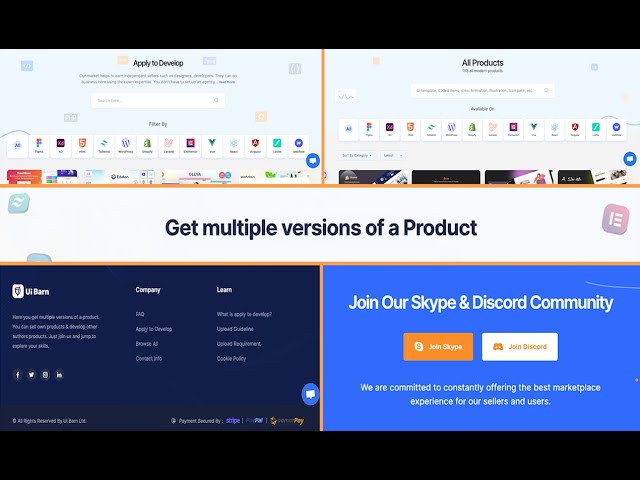 Video thumbnail for Ui Barn a digital assets selling marketplace