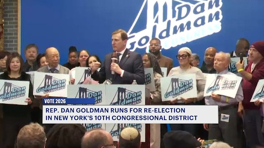 Video thumbnail for Rep. Dan Goldman looks to hold seat ahead of NY-10 Democratic primary