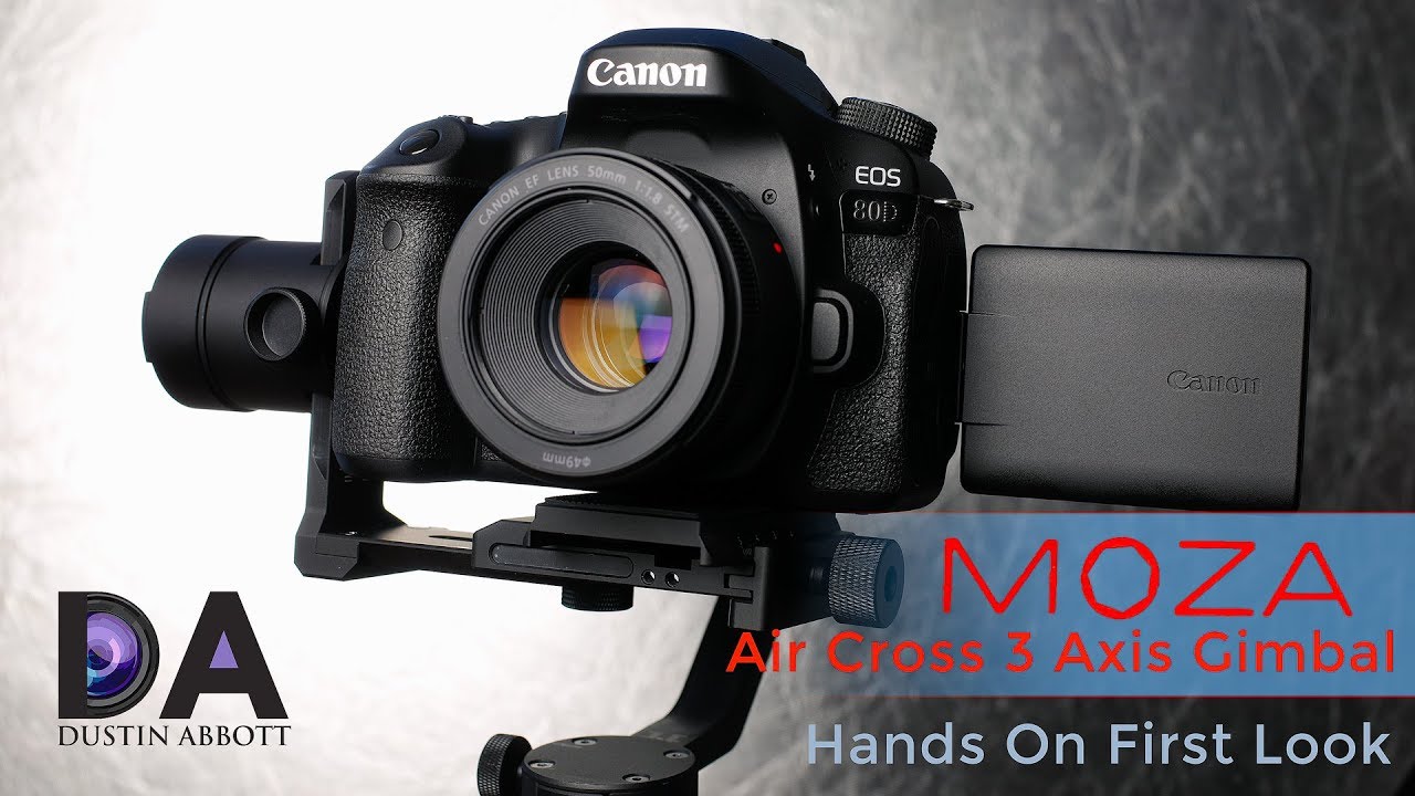Video thumbnail for Moza Air Cross 3 Axis Motorized Gimbal | First Look | 4K