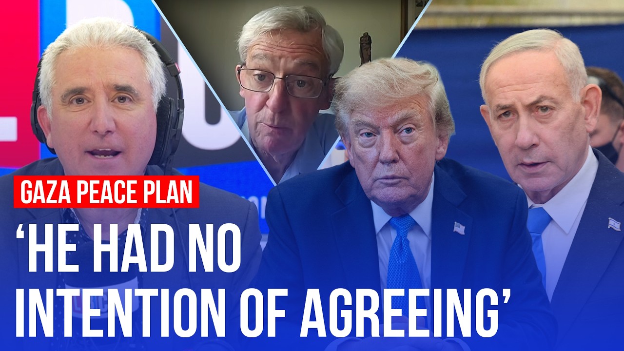 Video thumbnail for Benjamin Netanyahu rejects Trump's Board of Peace plan for Gaza