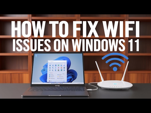 Video thumbnail for How to Fix WiFi Not Working or Showing in Windows 11 [2024 UPDATE]