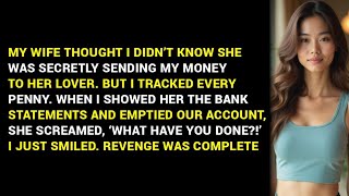 'Video thumbnail for Wife Secretly Gave My Money to Her Lover. My Revenge Left Her with NOTHING.'