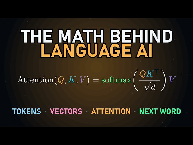 Video thumbnail for How Transformers Actually Work: The Math, With Real Numbers