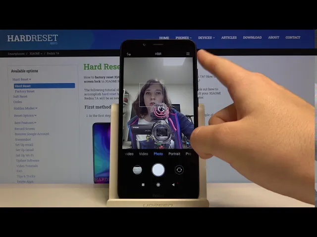Video thumbnail for Camera Mirror Effect - XIAOMI Redmi 7A Camera Options