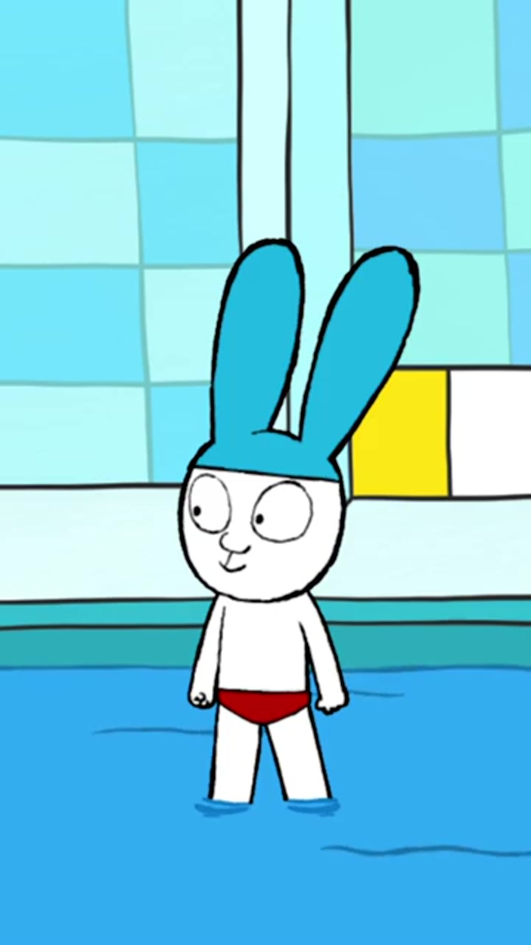 Video thumbnail for Hoppy Friends Family Don't be scared Lou, follow me #shorts