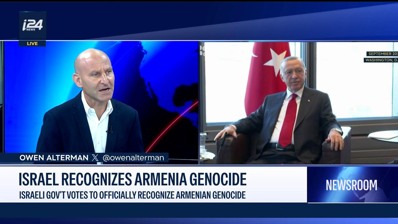 Video thumbnail for Israel recognizes Armenia genocide