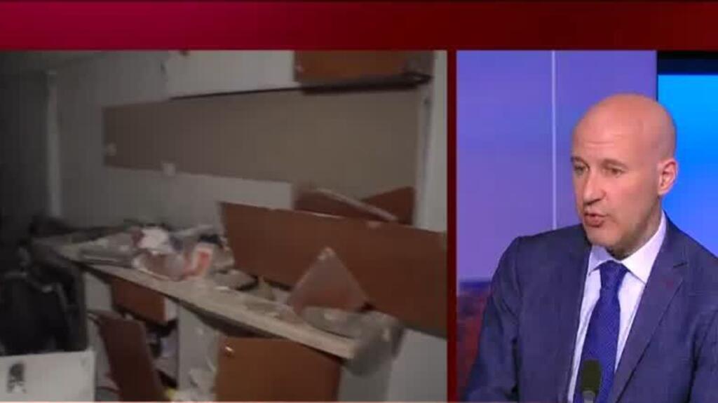 Video thumbnail for Iranian missile struck town housing nuclear facility: Iran war shows 'no sign of abating'