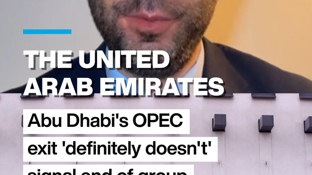 Video thumbnail for The UAE: Abu Dhabi's OPEC exit 'definitely doesn't' signal end of group
