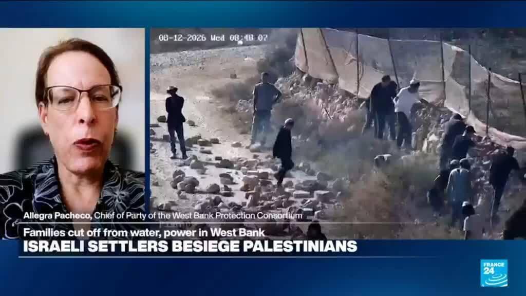 Video thumbnail for West Bank: "What we see is an escalation in methods"