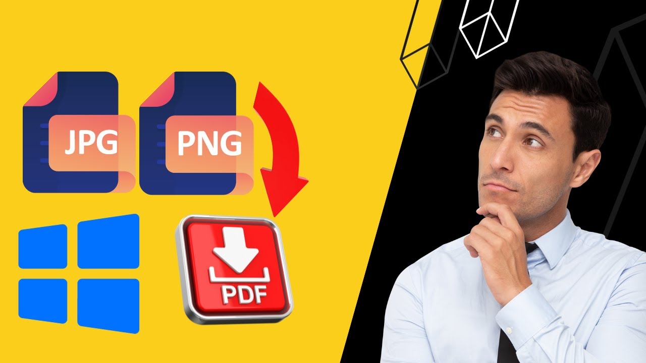 'Video thumbnail for How to Convert a JPG or PNG to PDF on Windows 10 | GearUpWindows'